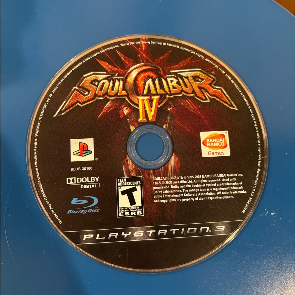 Soulcalibur IV for PlayStation 3 - Black Disc by